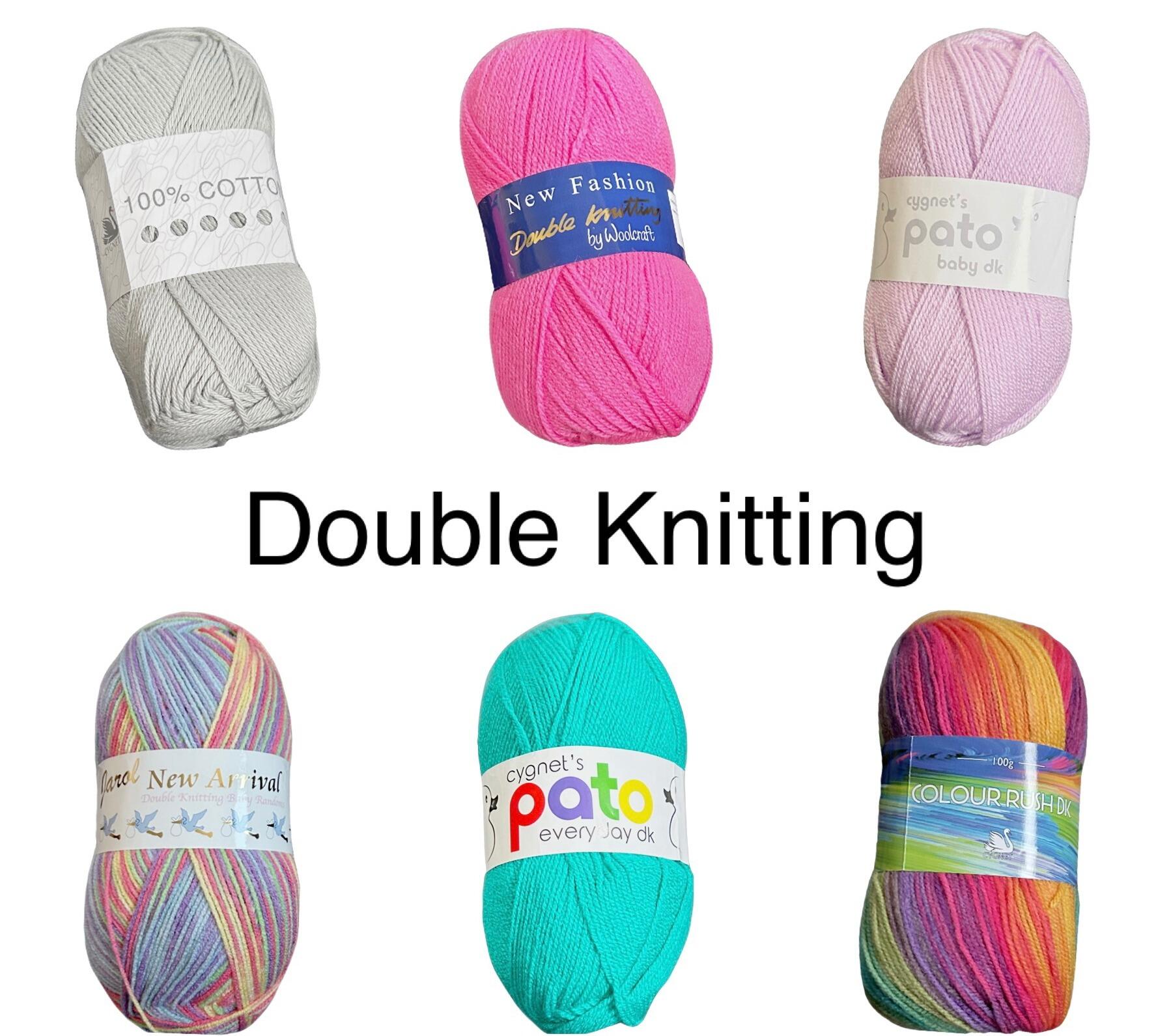 Double Knitting Yarn Cheap yarn, Fast Delivery from 99p