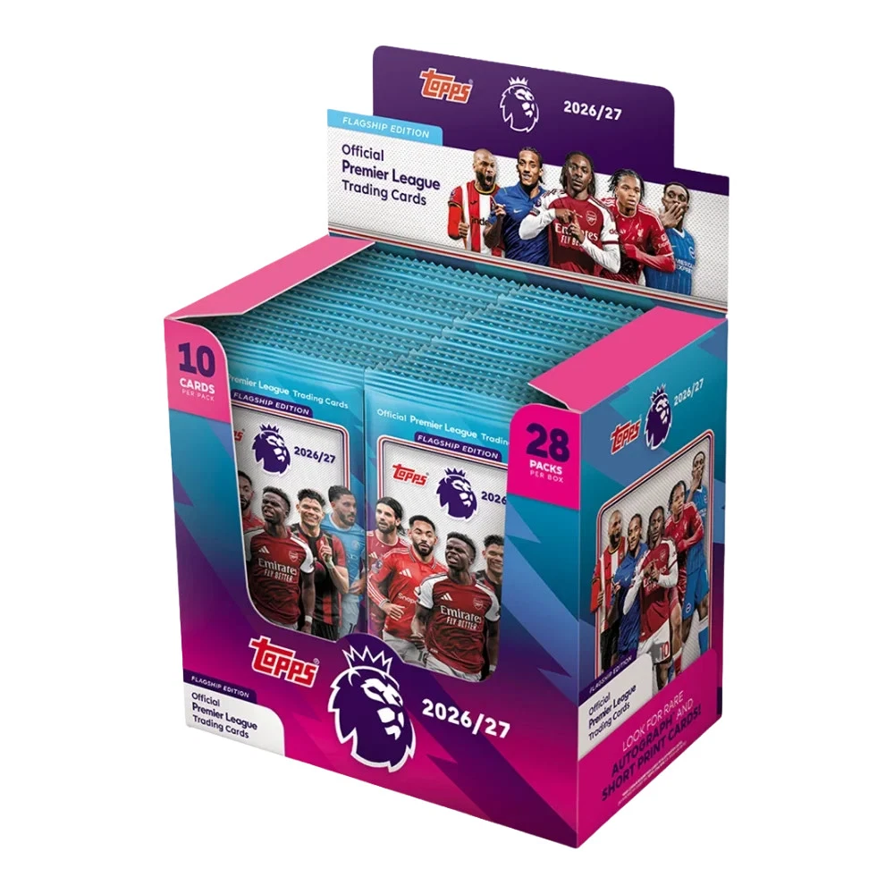 Topps - Flagship Premier League 2026/27 Sealed Box 28 Packs