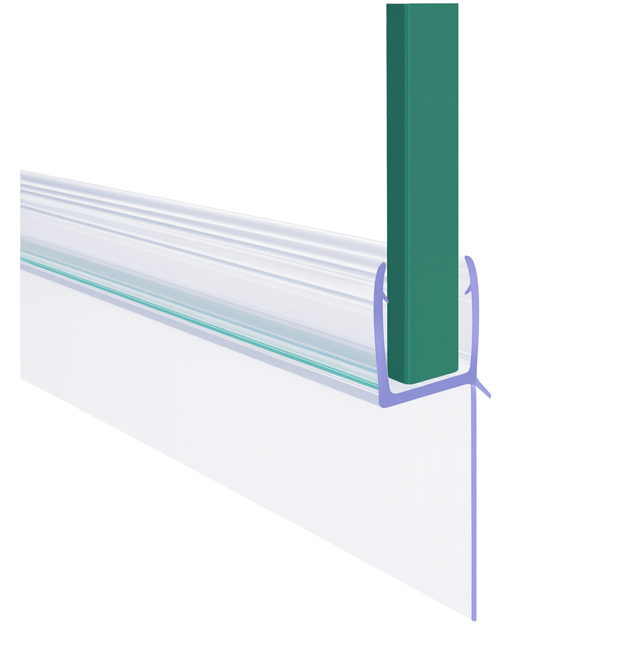 bath screen drip seal