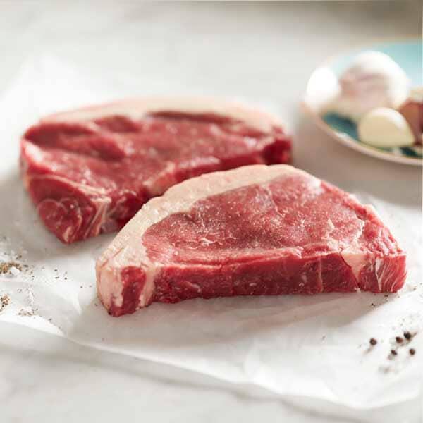 Glenarm Shorthorn Salt-Aged Sirloin Steaks, 2 x 280g, Fortnum & Mason