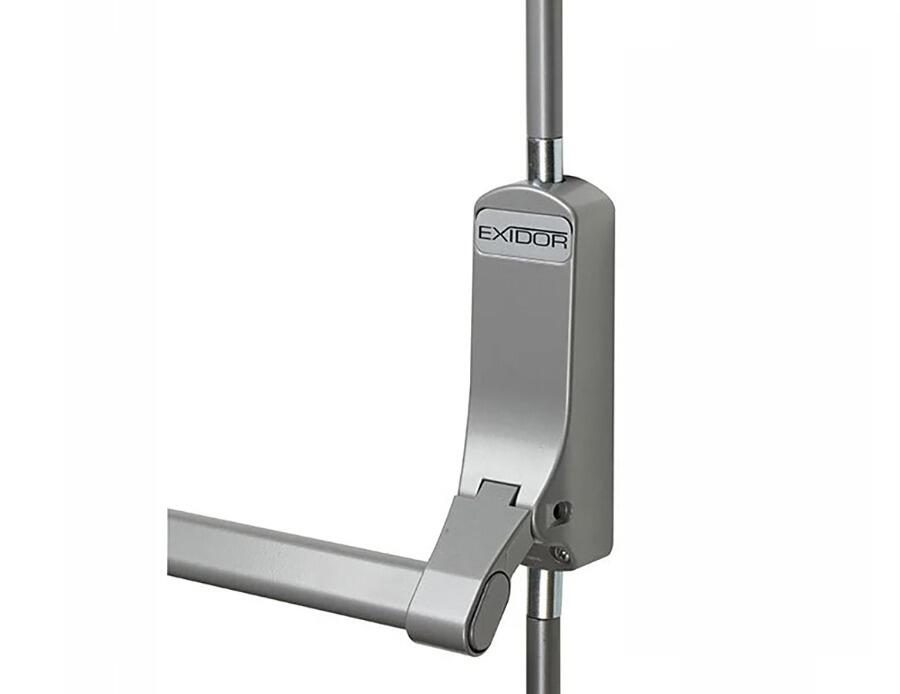 Exidor 294 Silver | Push Bar - Vertical Bolt (294)