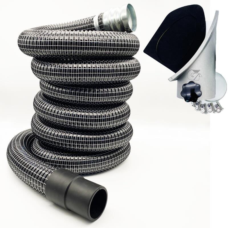 Small Diameter Drum – Complete 72mm Cyclonic Upgrade Kit with 51mm Wire Reinforced Hose
