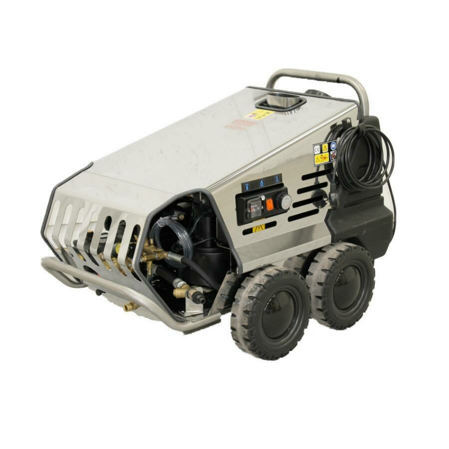 cleanweel hot mobile pressure washer ready for maintenance