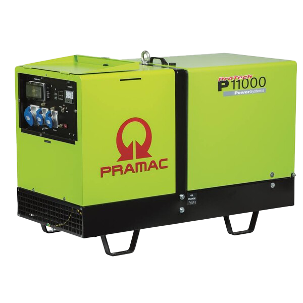 Pramac P11000 Silenced Diesel Generator Max 11 Kva