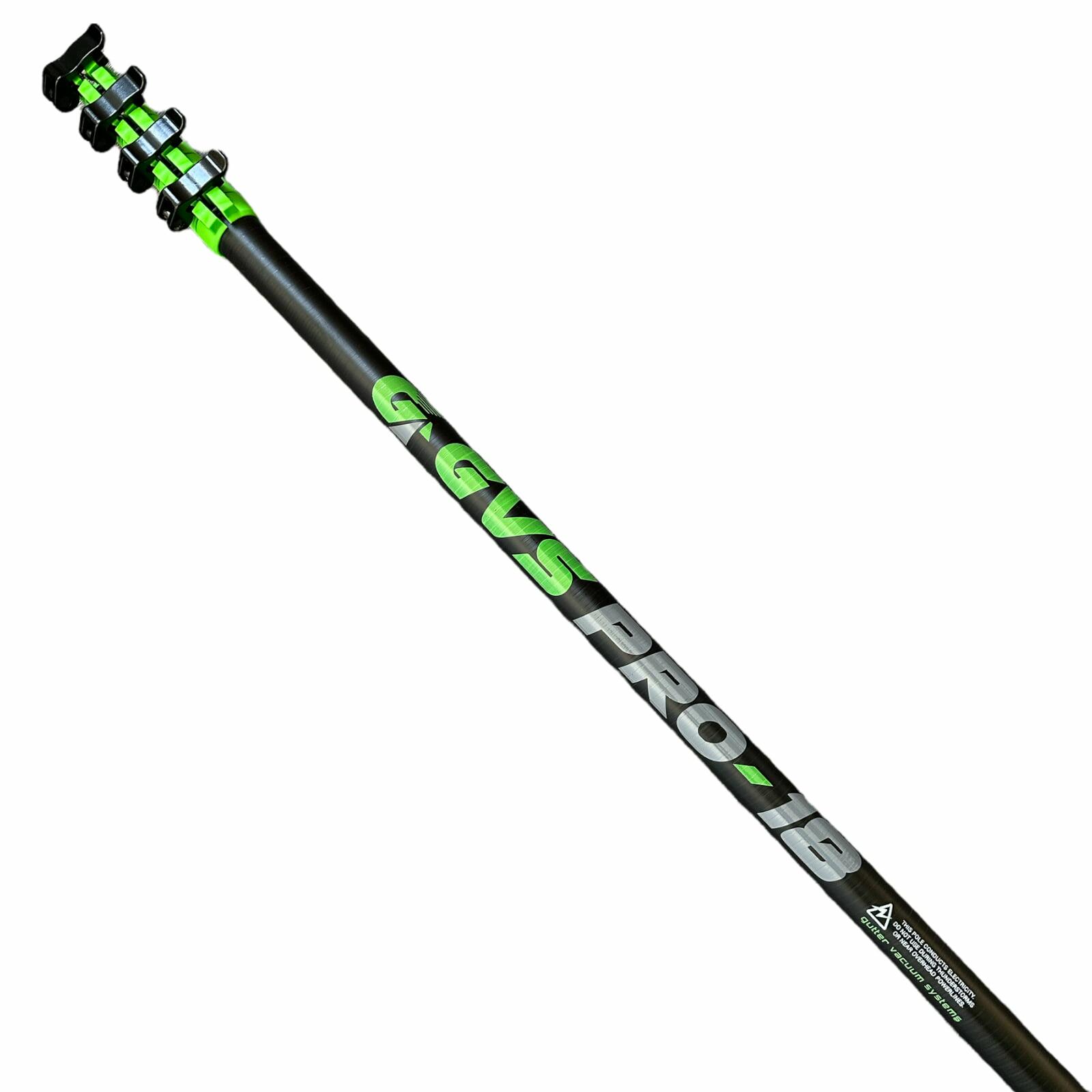 GVS Pro-18 Full Carbon Telescopic Water Fed Roof Scraping Pole