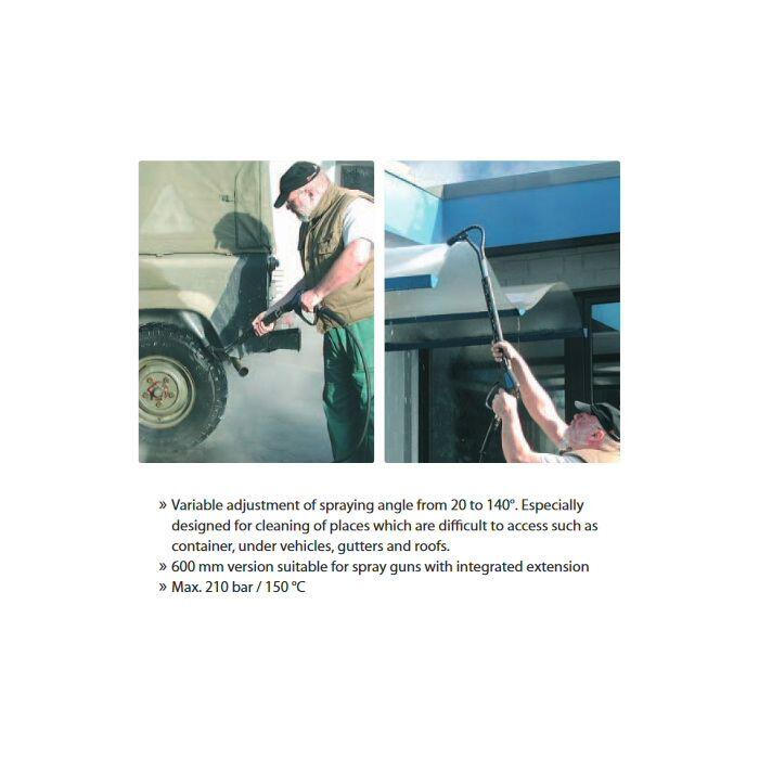 ST85 Push and Pull Lance 600 mm KEW Spigot 210 Bar With Nozzle Protector