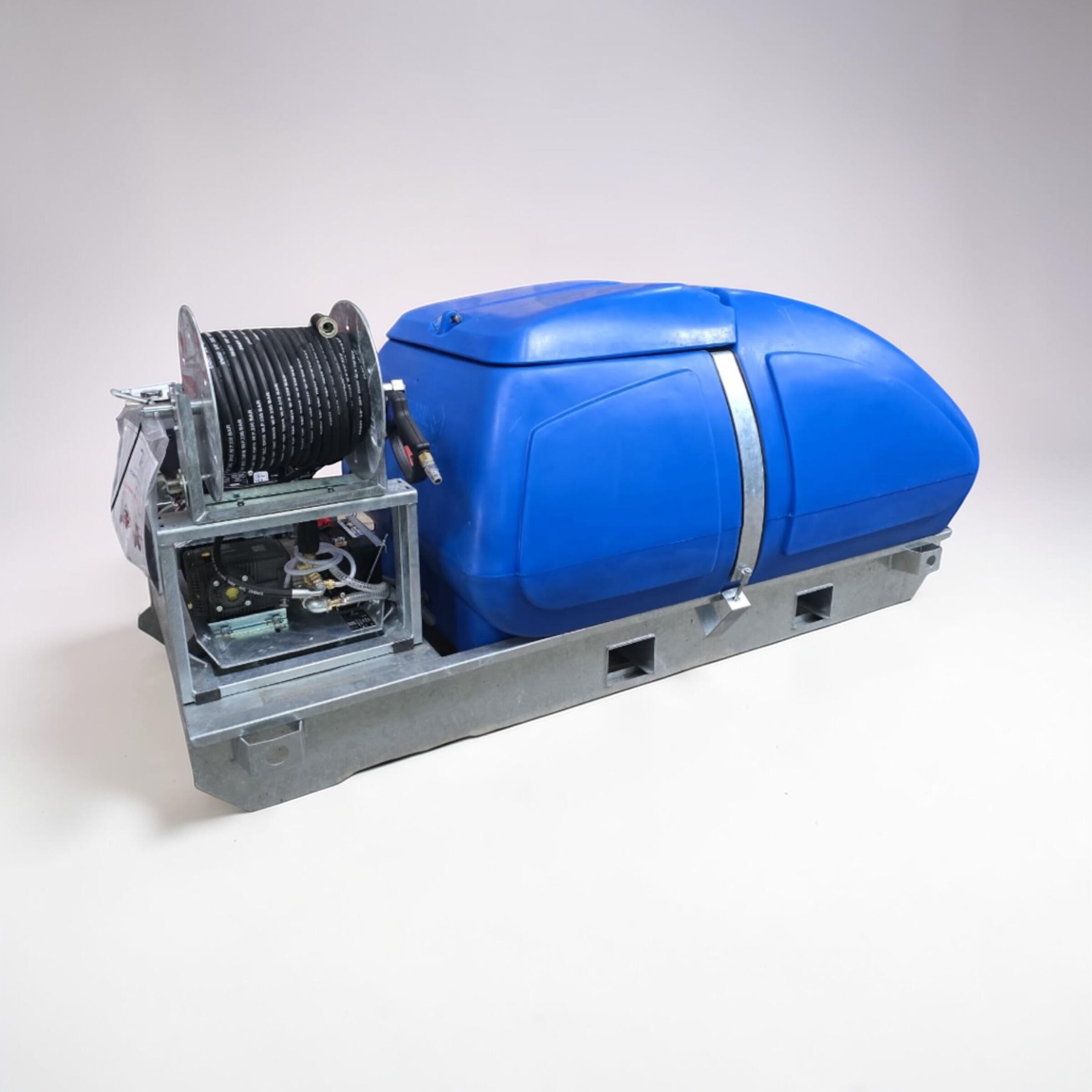 10hp Yanmar Diesel Engine 1100Lt Skid 3000psi 15LPM Washer
