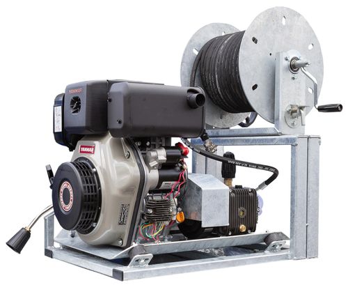 10hp Yanmar Diesel Pressure Washer Skid 2700psi 21LPM