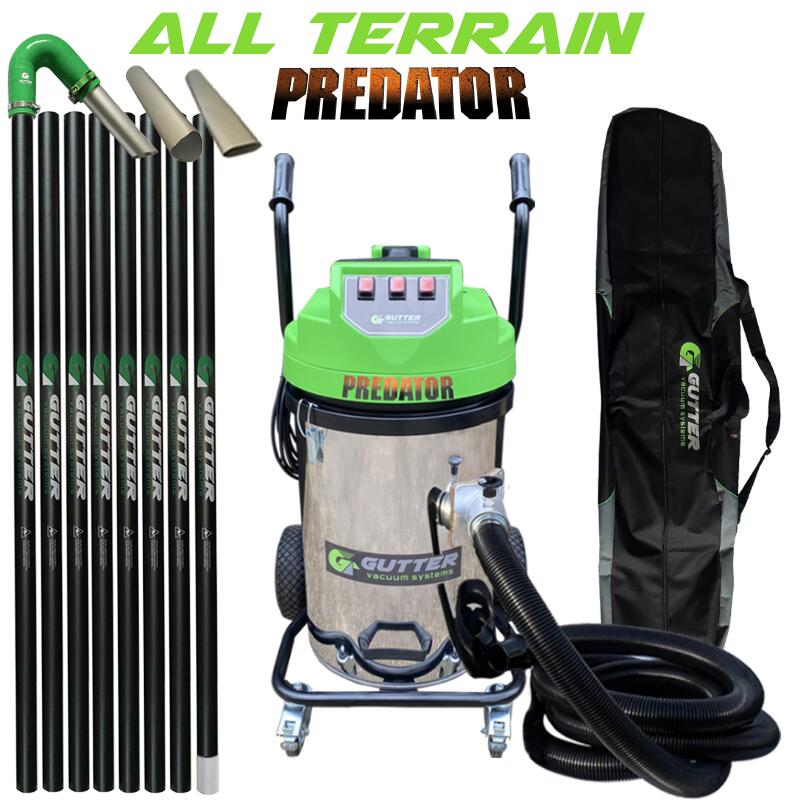 Predator 3600w 10750LPM Carbon Fibre Gutter Vacuum System