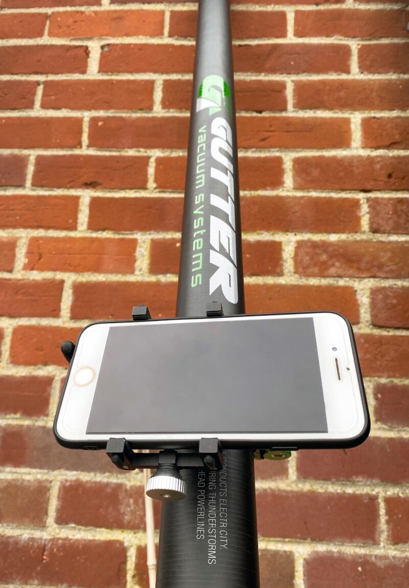 Heavy Duty Mobile Bracket for Gutter Inspection
