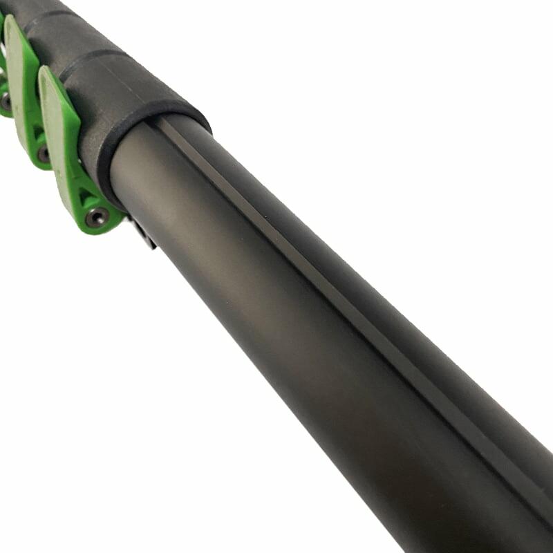 Ally-Conda - 34ft Anti Spin Aluminium Roof Scraping Pole