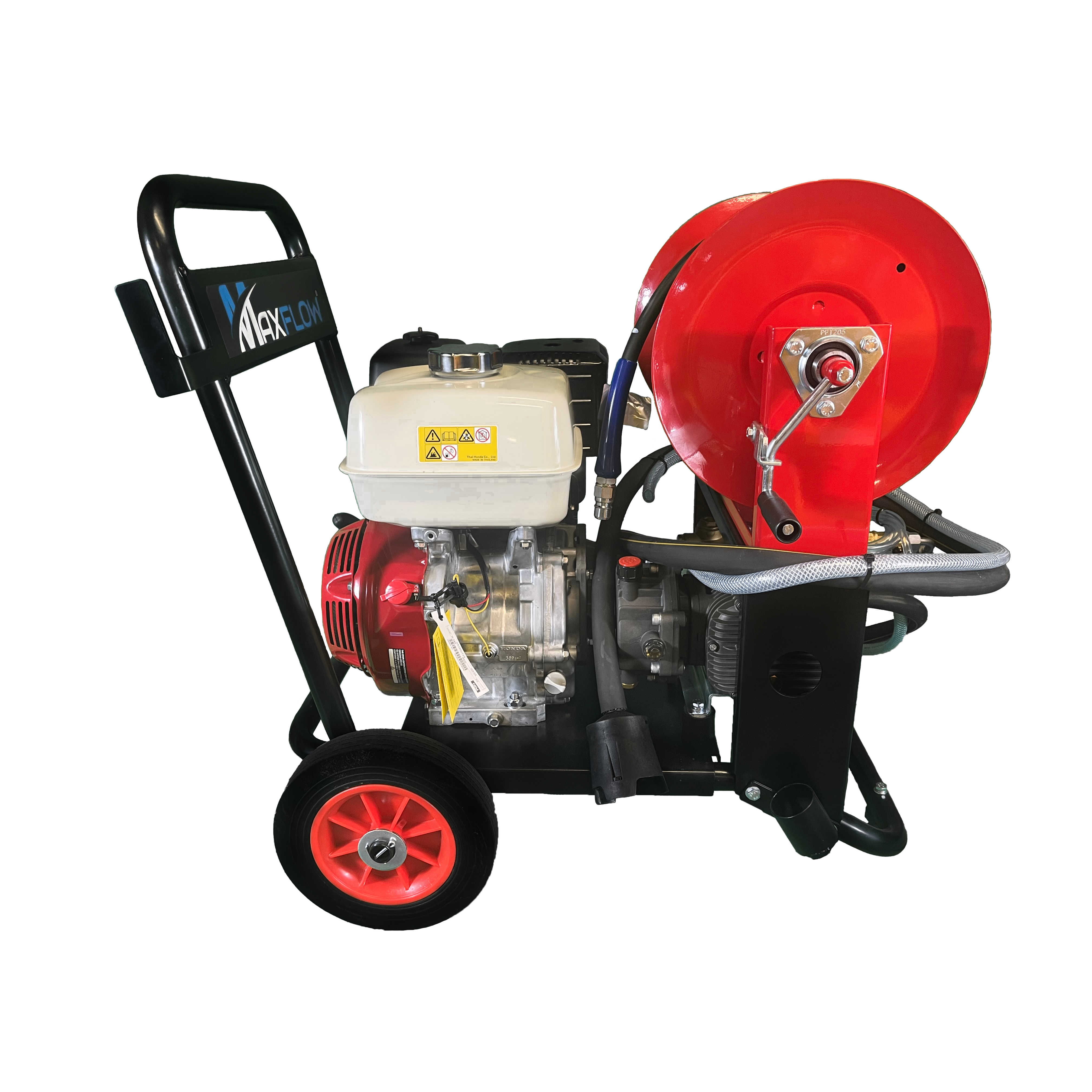 Honda GX390 Petrol Pressure Washer Compact Frame With Hose Reel Kit