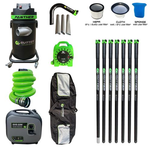 1700w Panther – Carbon Fibre – Clamped Poles