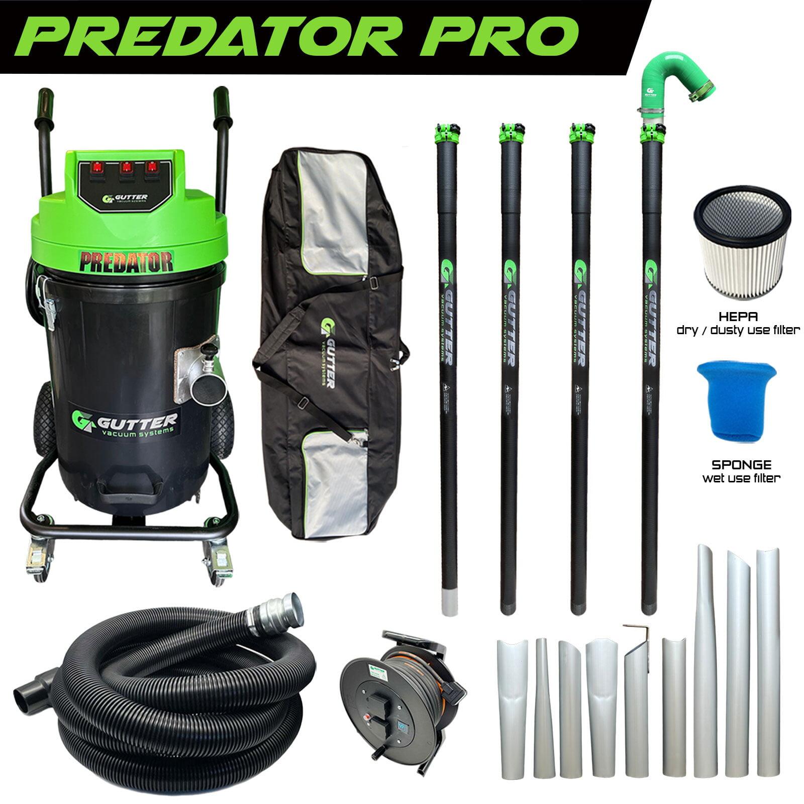 Polypropylene Predator PRO – 3600w 10,750LPM – Clamped Carbon Fibre – Flexi Neck