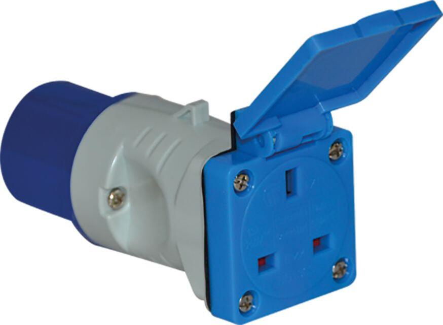 16A To 13A Socket Adaptor