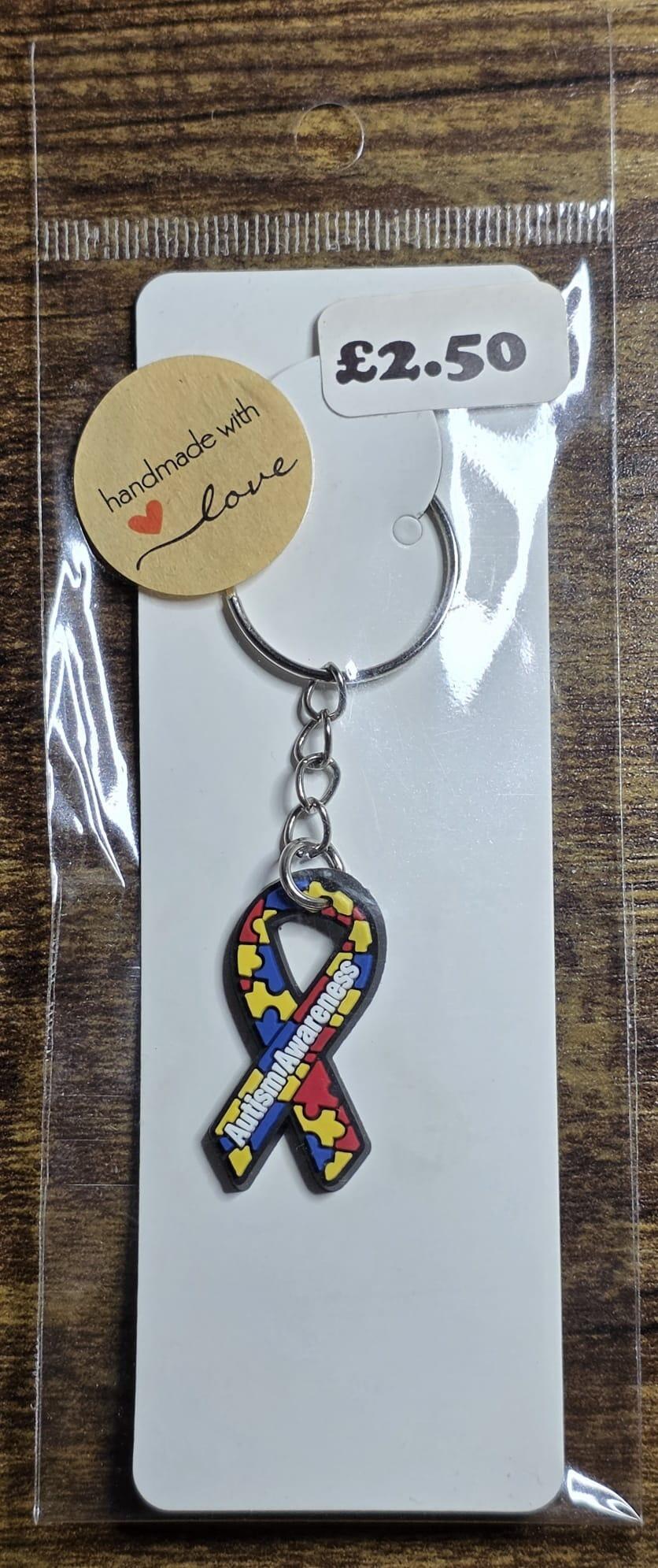 autism awareness dark ribbon