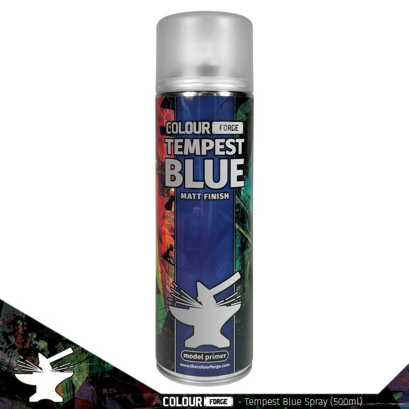 Colour Forge Tempest Blue Spray 500ml – High Quality Blue Primer