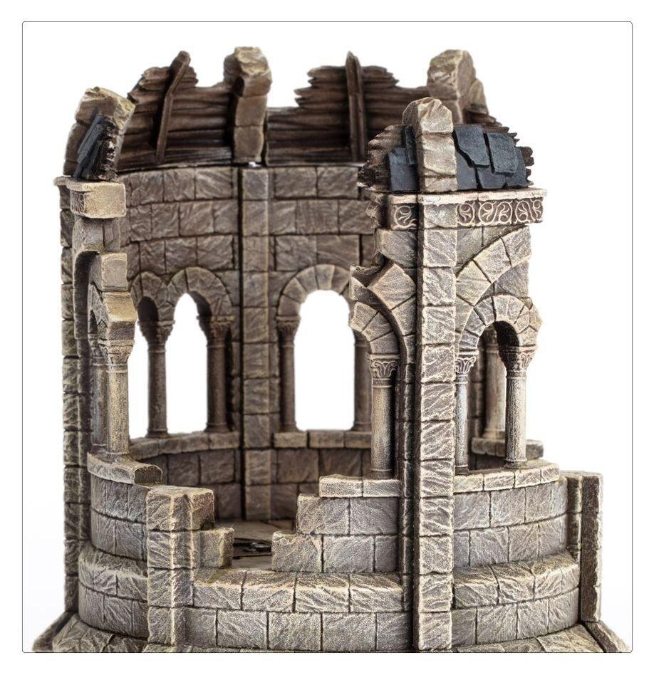 Gondor Tower integrated into fortress setup