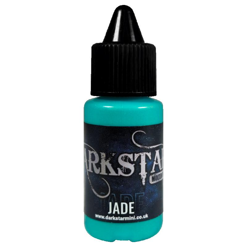 Darkstar Molten Metals Jade paint bottle – metallic acrylic