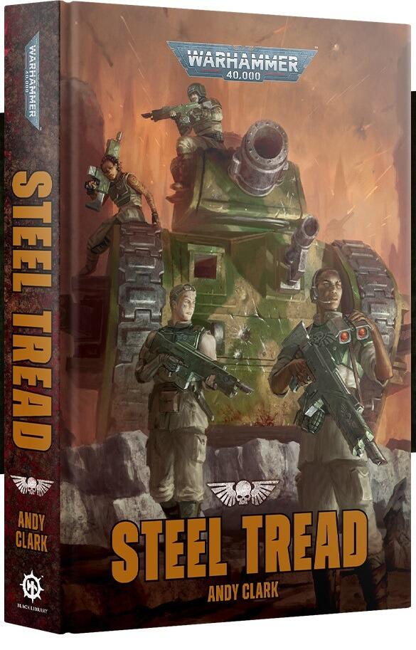 Steel Tread Warhammer 40K hardback front cover
