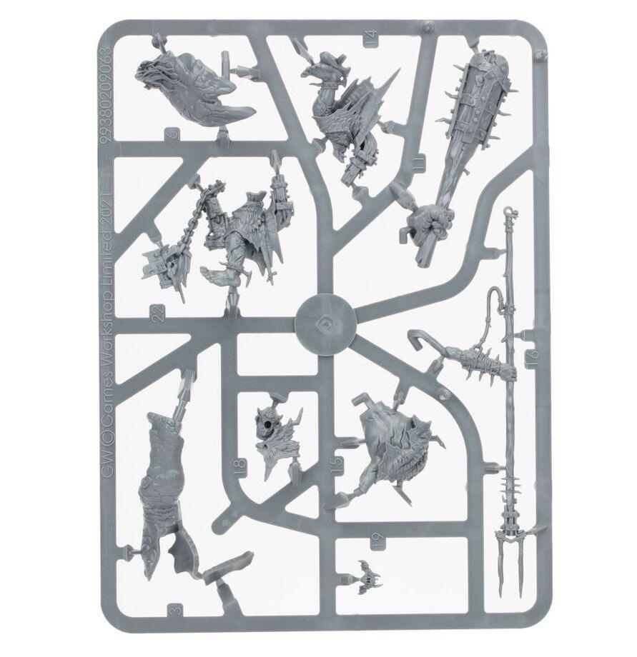 Breaka-boss Sprues - club and pokey stick