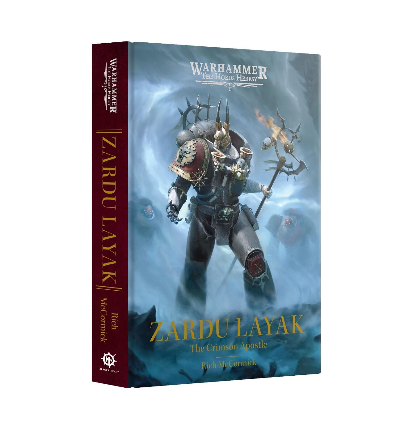 Zardu Layak Crimson Apostle paperback book