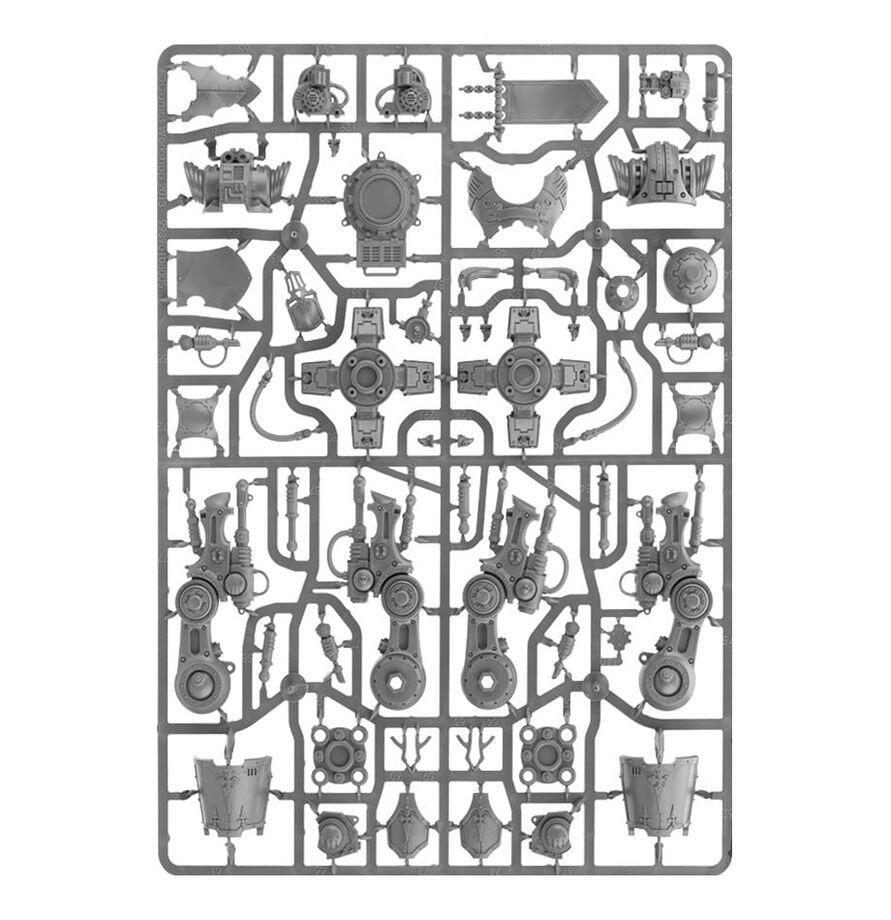 Canis Rex miniature on sprue