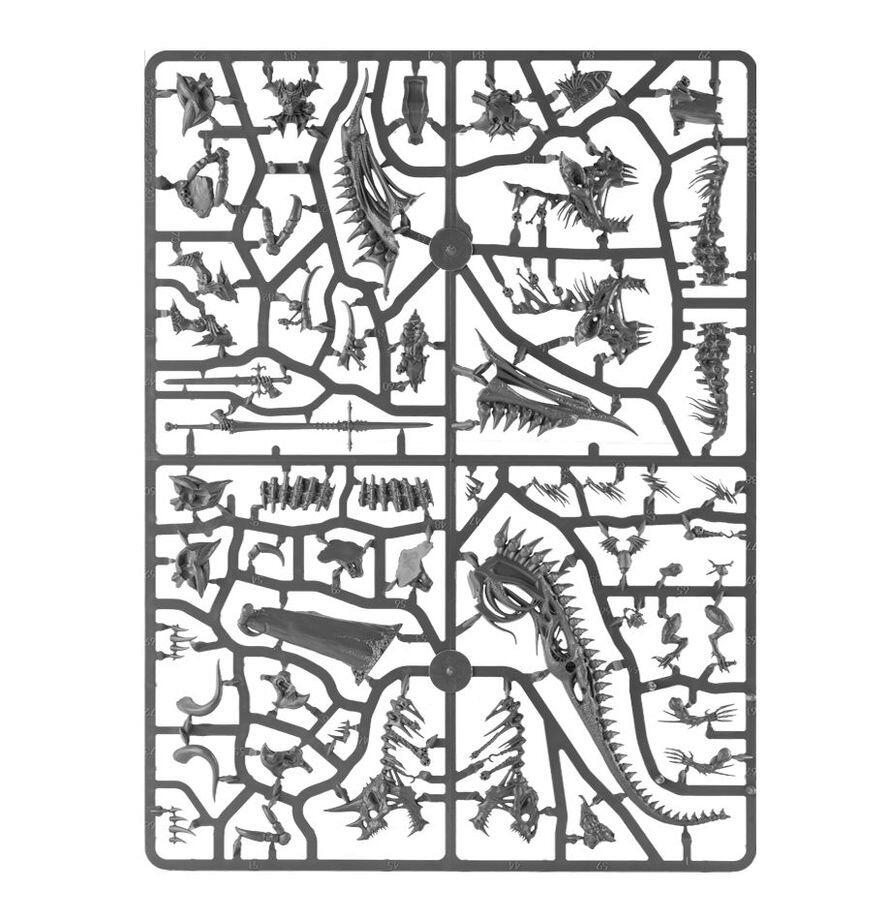 Royal Terrorgheist miniature on sprue