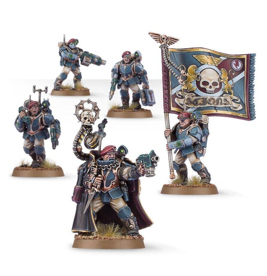 Tempestus Command Squad build option