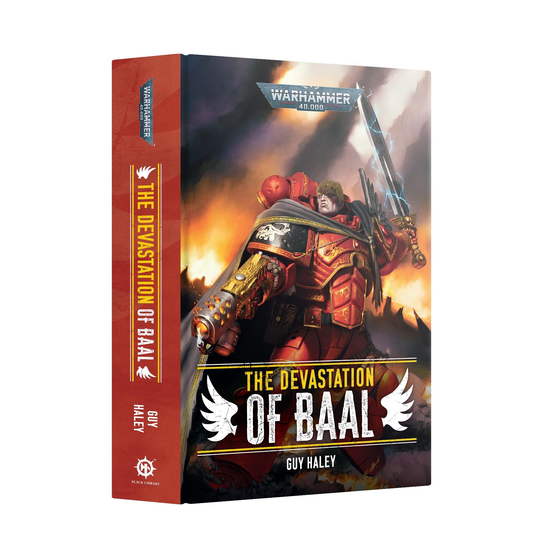 Black Library The Devastation of Baal Warhammer 40,000 novel front cover
