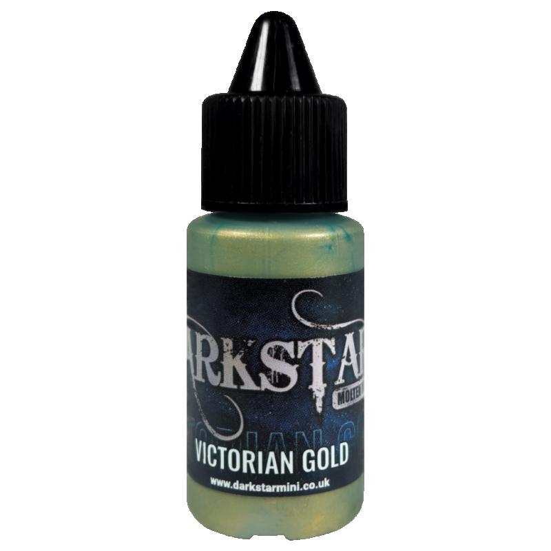 Darkstar Victorian Gold paint – metallic acrylic 17ml