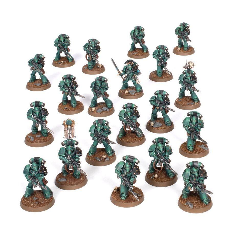 MKVI Tactical Squad full unit with boltguns