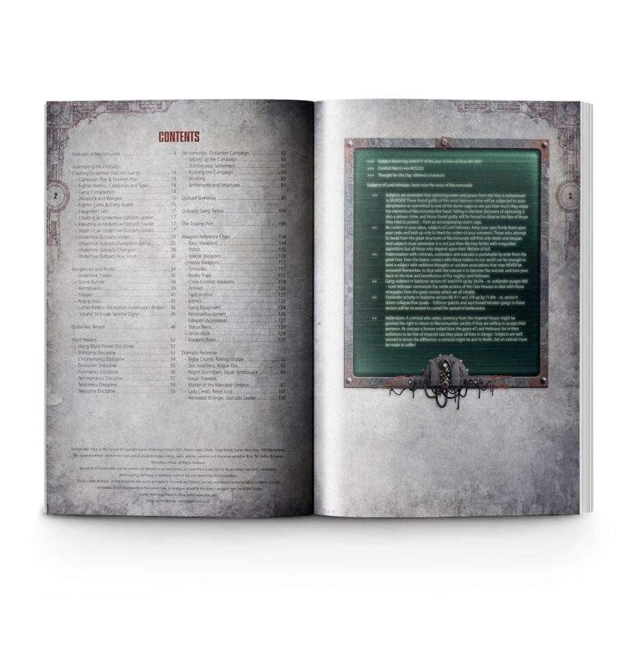 Necromunda: Book of the Outcast – Warmodels.co.uk product photo