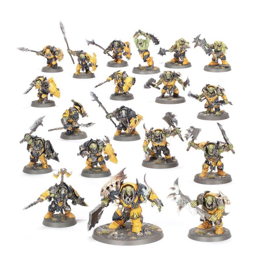 Ironjawz Bigmob Spearhead miniature set