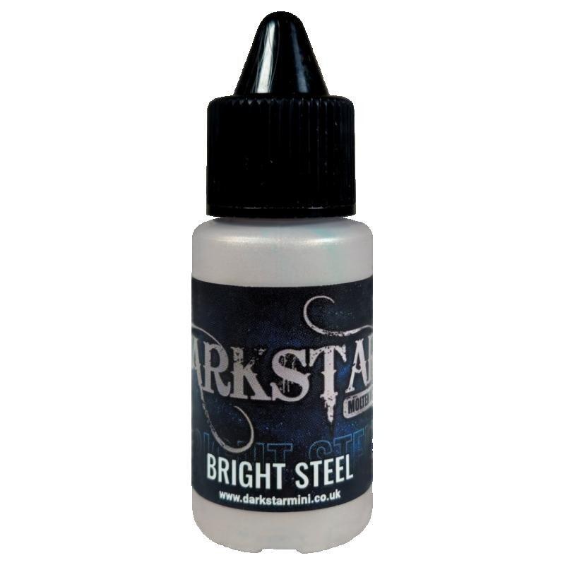Darkstar Molten Metals Bright Steel – Metallic Paint 17 ml