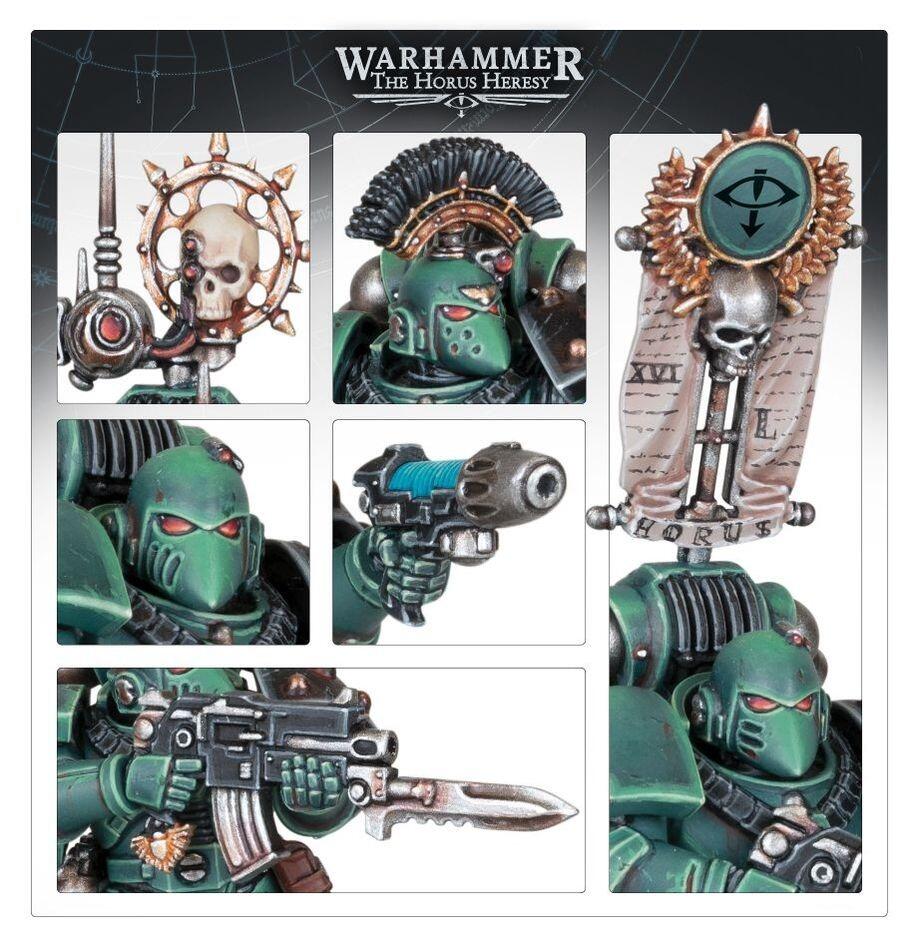 Close-up of Sergeant with plasma pistol and power sword