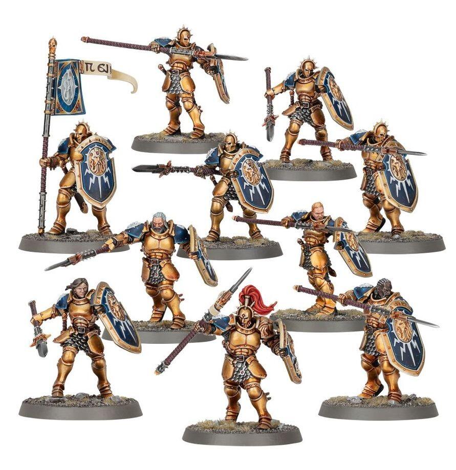 Pre-loved Vindictors new on sprue with bases Stormcast Warhammer AoS sprue view
