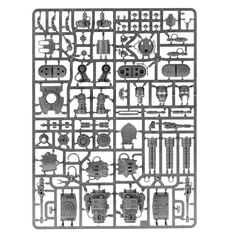 Canis Rex miniature on sprue