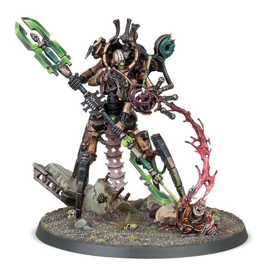 Pre-loved Illuminor Szeras Necrons Warhammer 40k new in box unsealed front view