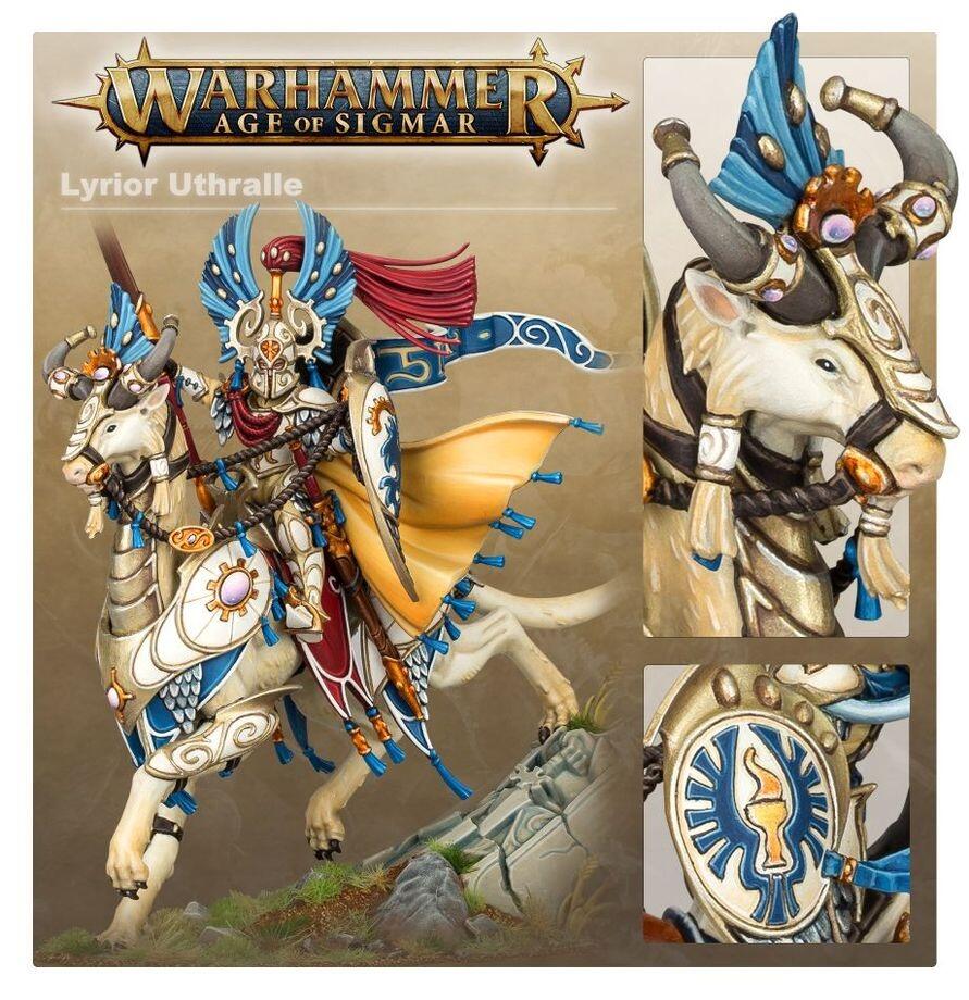 Lyrior Uthralle miniature detail