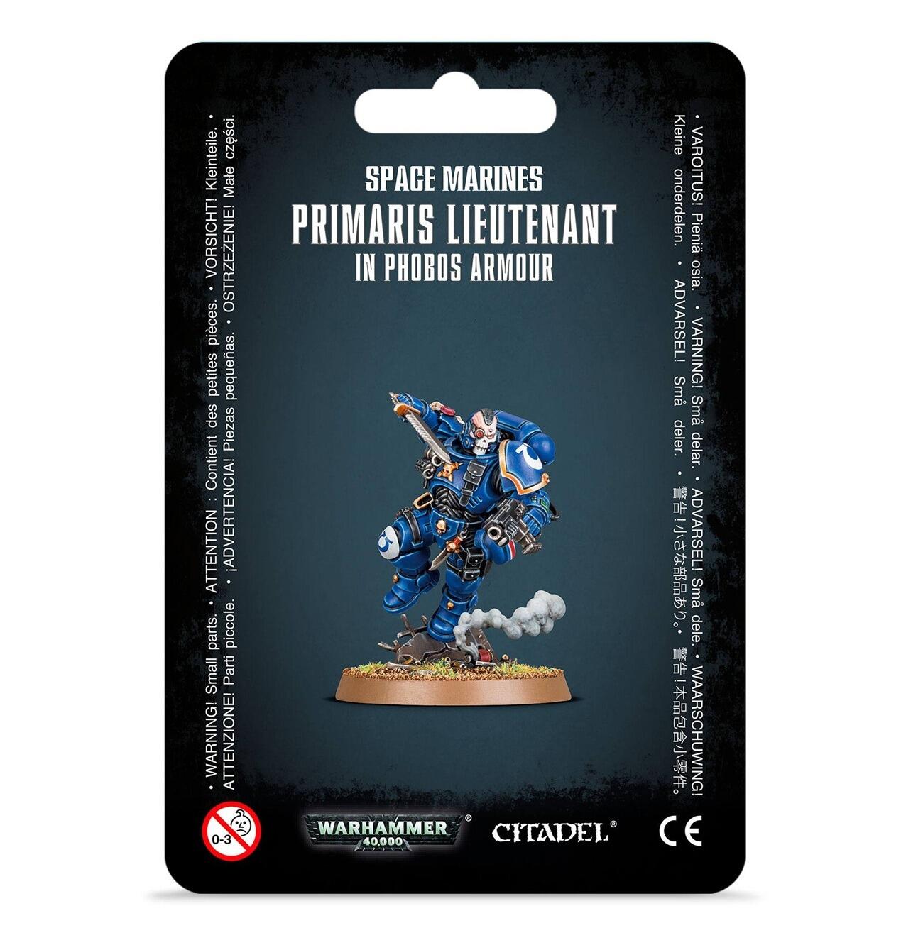 Space Marine Primaris Lieutenant in Reiver Armour 1