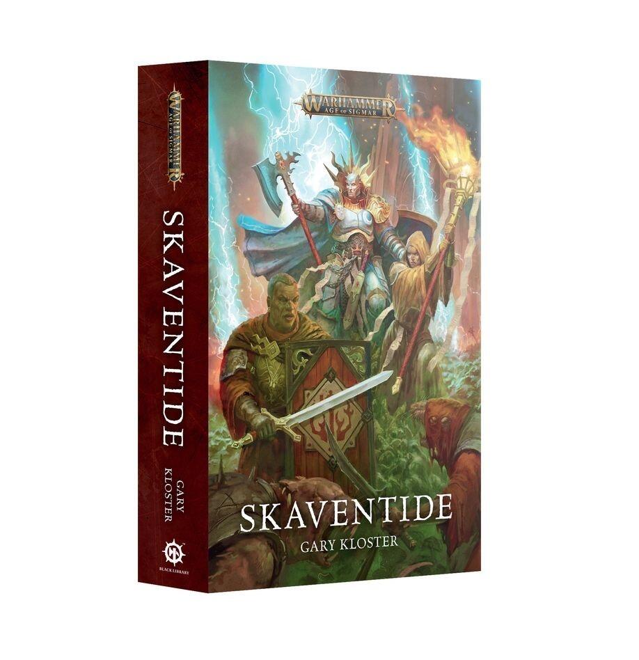 Skaventide Paperback Warhammer Age of Sigmar Novel Featuring the Rise of the Skaven Horde and Their Chaos-Fueled Destruction in the Mortal Realms Available at Warmodels.co.uk.