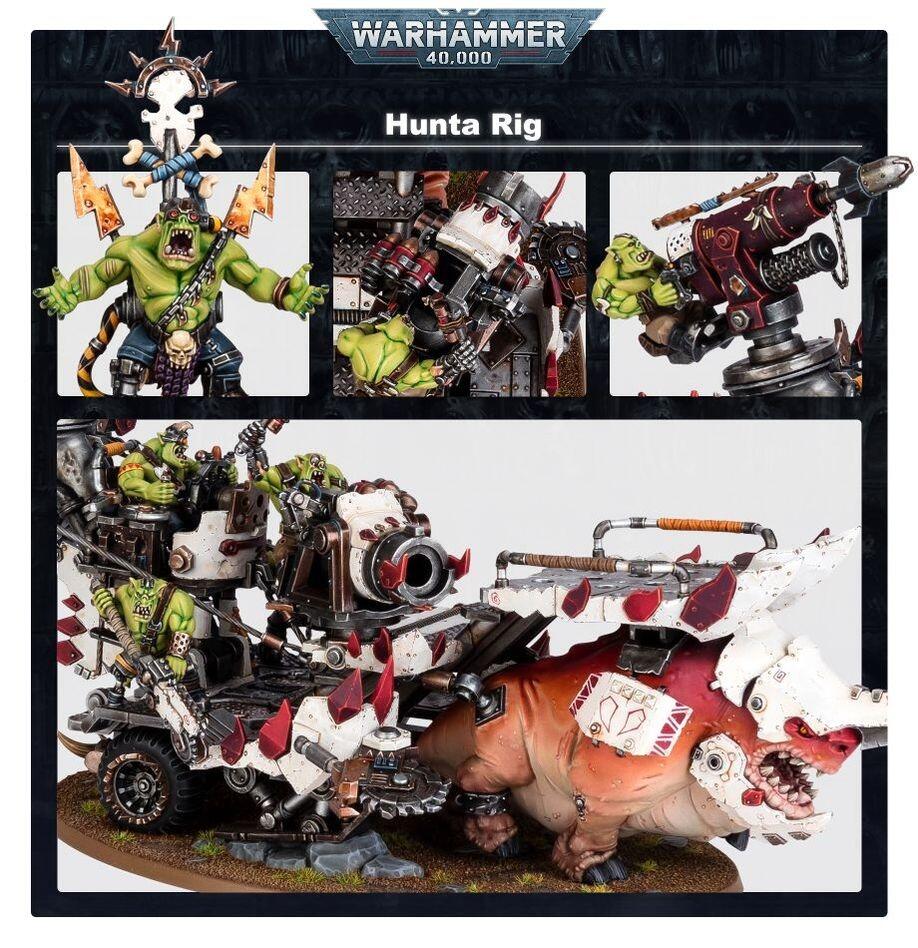 Warhammer 40k Ork Kill Rig transport unit