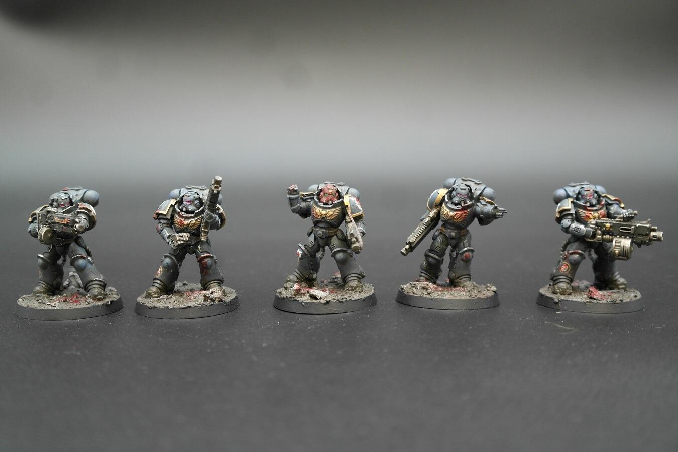 Pre-loved commission painted Heavy Intercessors – Warhammer 40k