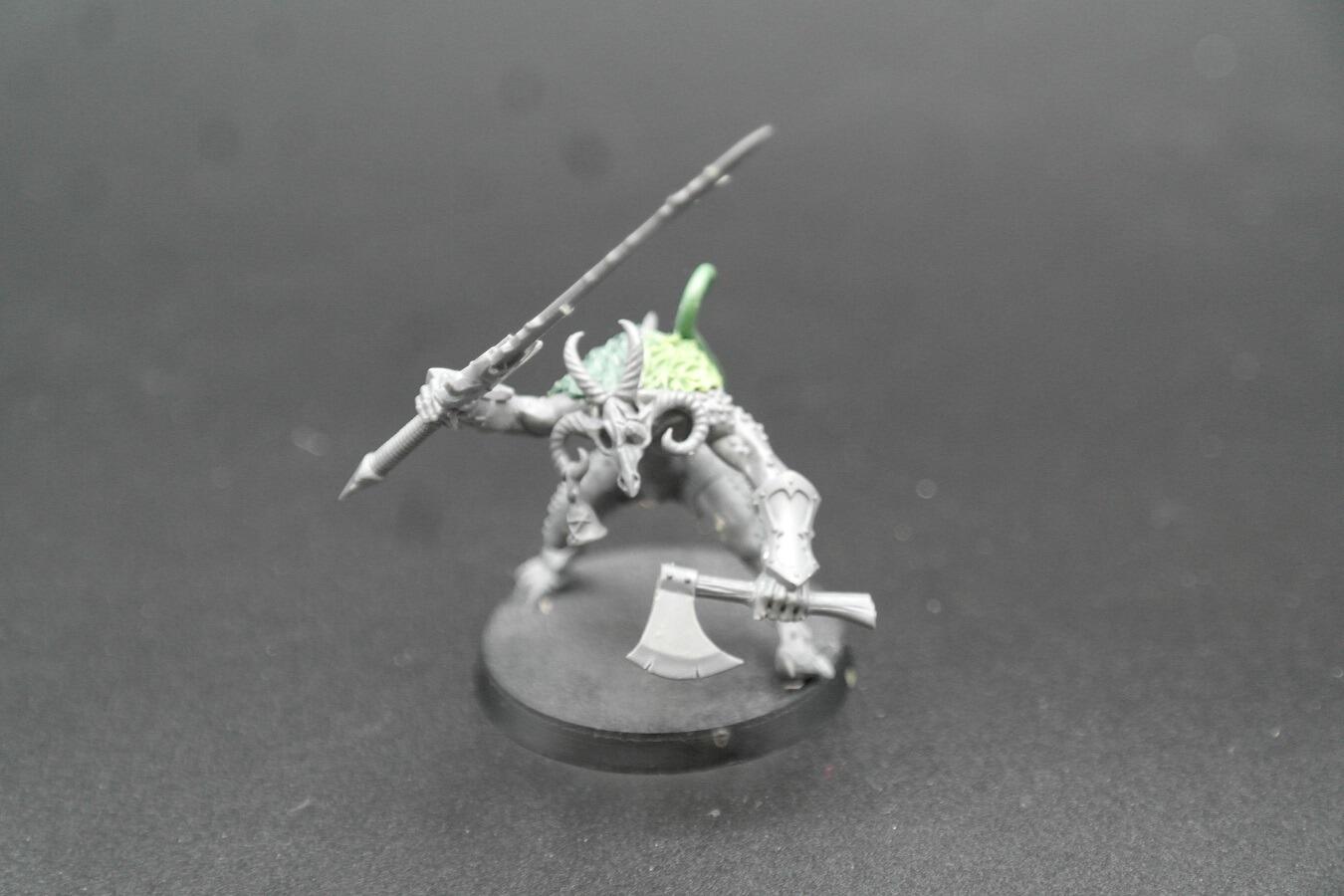 Pre-loved converted Skaven Herald miniature Warhammer Fantasy