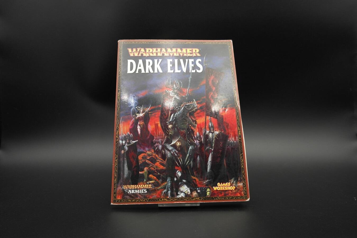 Pre-loved Dark Elves Army Book 7th Edition Warhammer Fantasy cover