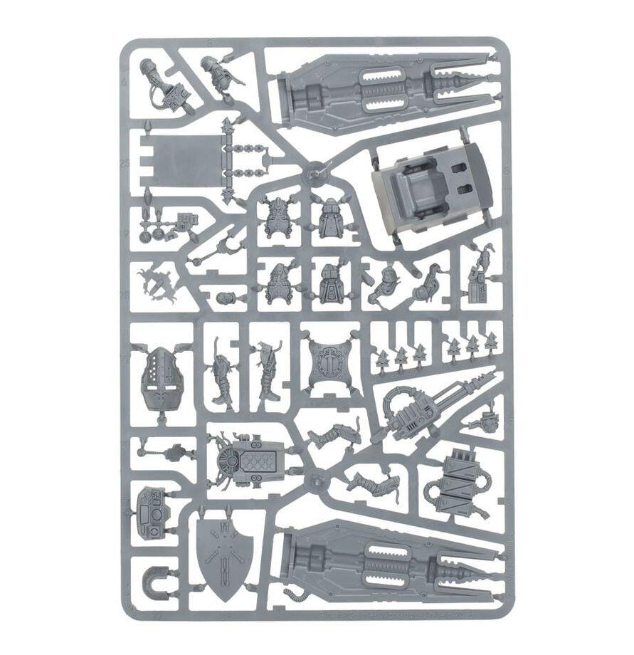 Canis Rex miniature on sprue