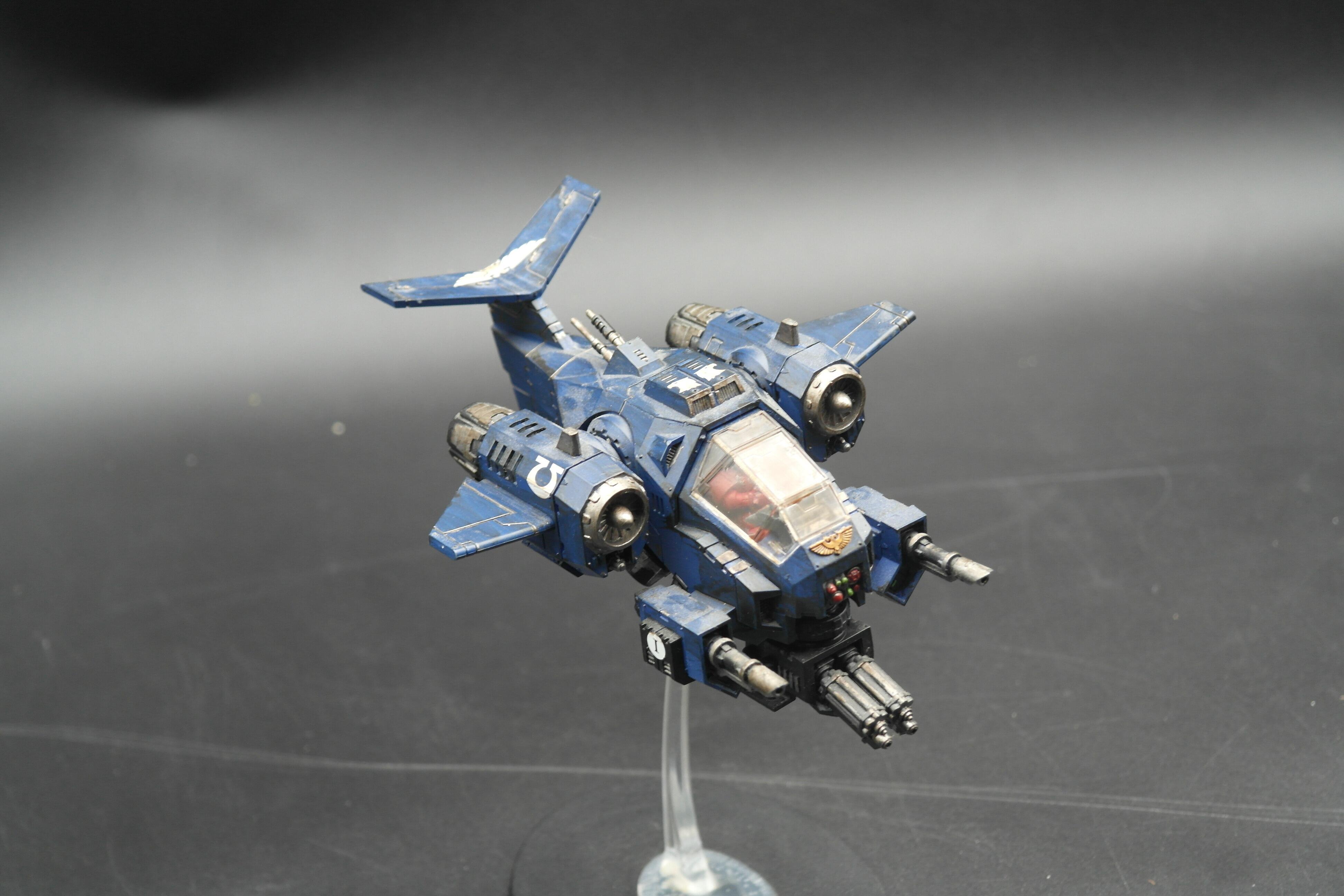 Pre-loved Stormtalon Gunship Space Marines Warhammer 40k front view
