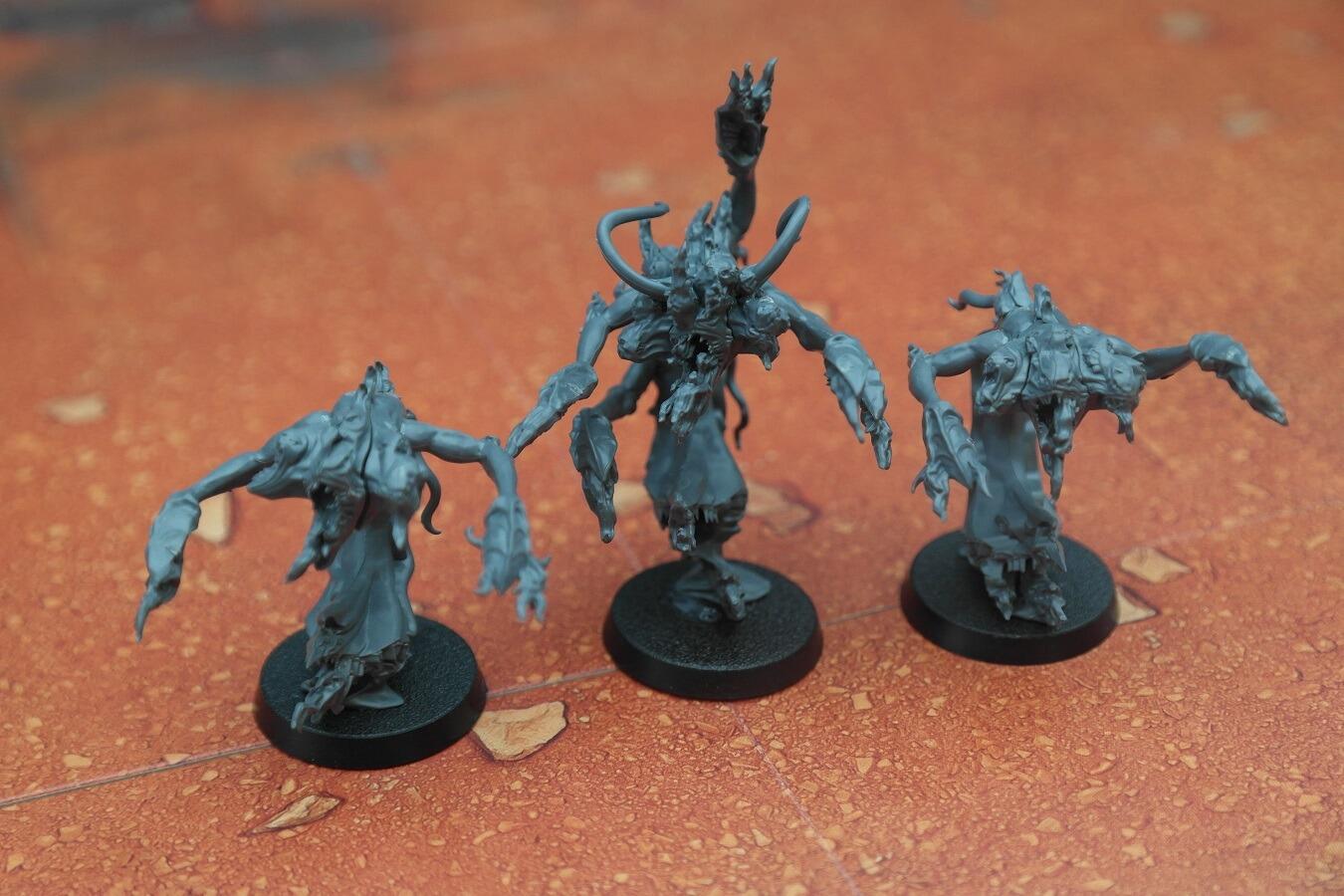 Pre-Loved Flamers of Tzeentch (3) AoS / 40k front view
