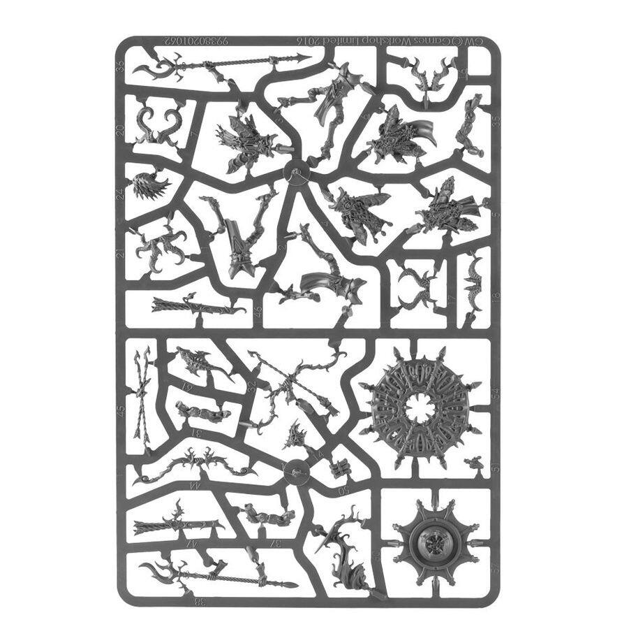Tzaangor Enlightened miniatures sprue detail